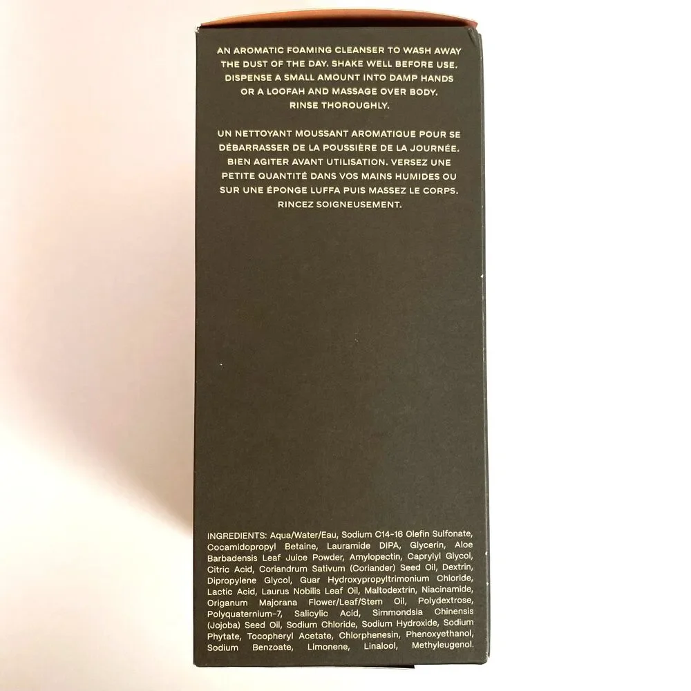 29 Palms Pinyon Poet Body Wash Full Size 16.9 Fluid Oz Vegan Cruelty Free NIB